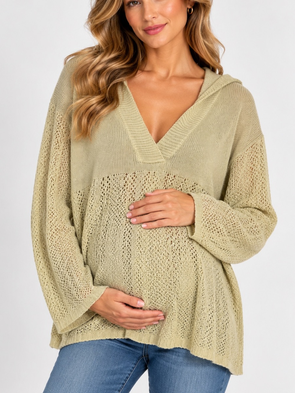 Motherhood Maternity‎ Hooded Sweater